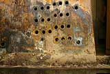 Piano pinblock ruined by stripping agent from poor piano refinishing