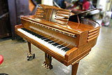 Wurlitzer Butterfly Baby Grand Piano in for restringing and action components